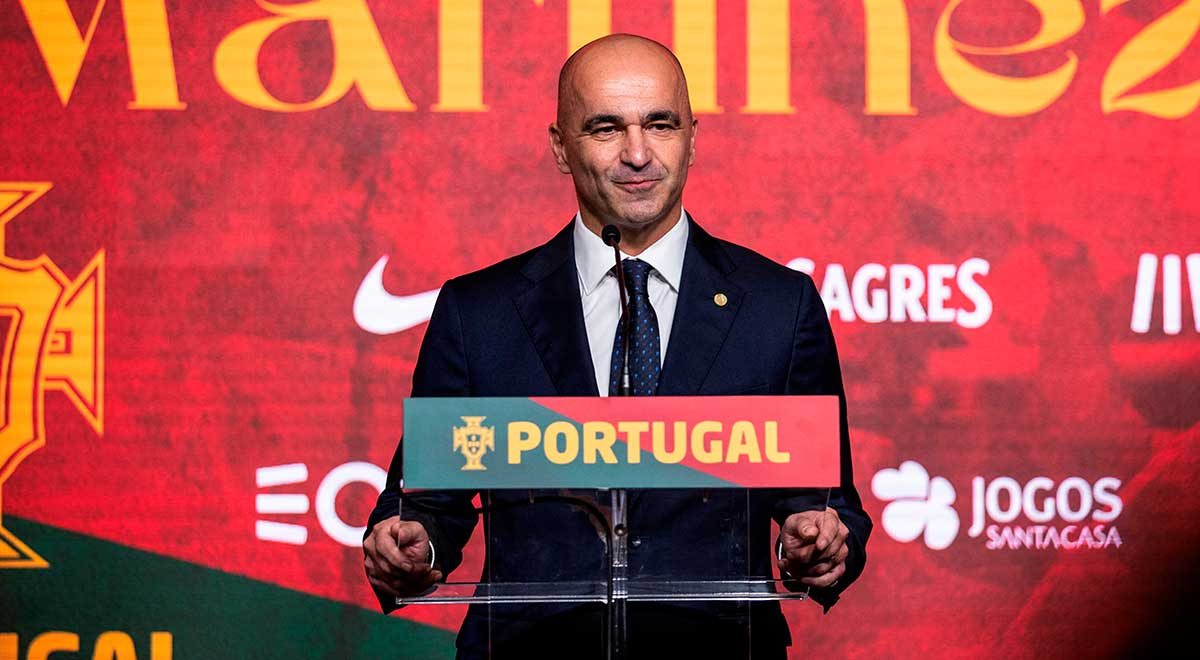The Portuguese national team announced the hiring of Roberto Martínez as their new coach.