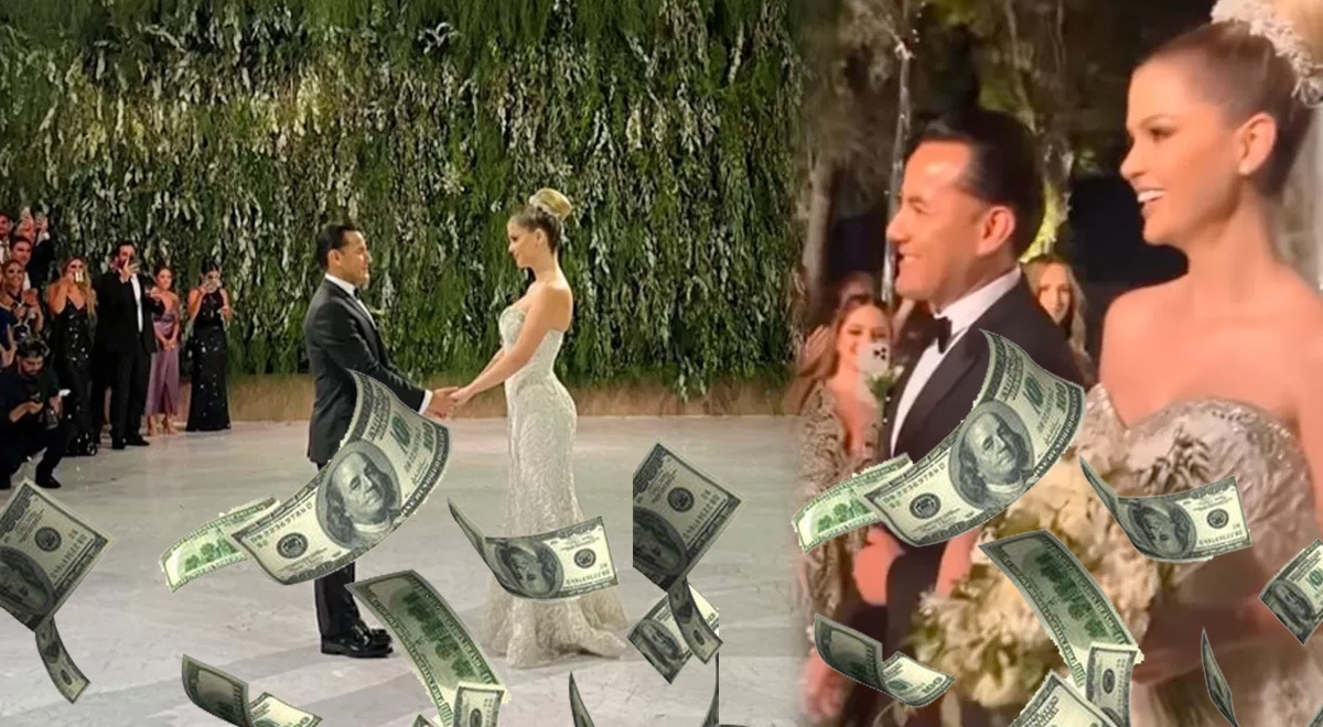 Richard Acuña y Brunella Horna habrían gastado 250 mil dólares en boda de ensueño