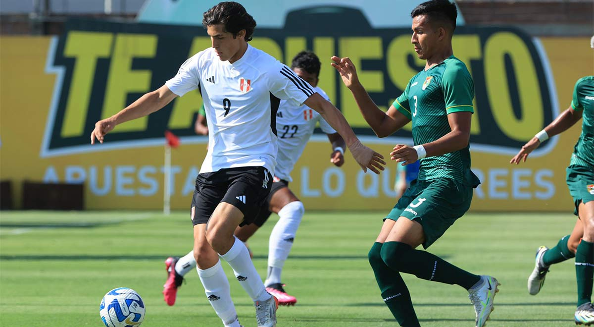 Selección Peruana no pudo ante Bolivia y empató 1-1 a días del Sudamericano Sub 20