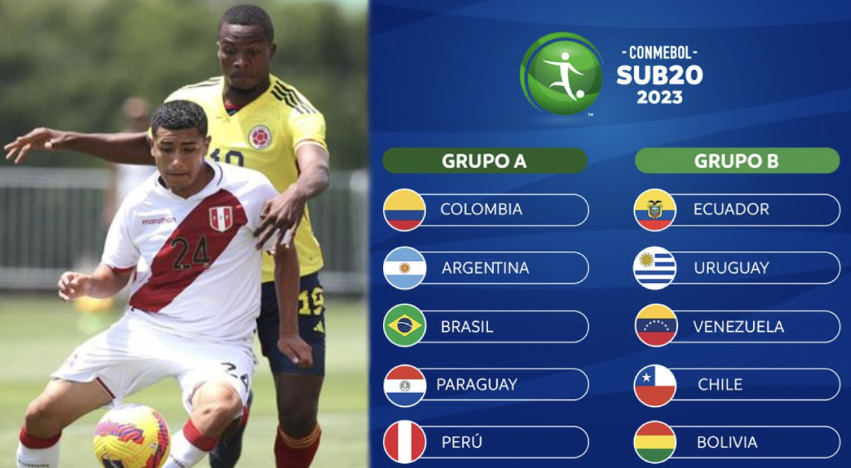 Sudamericano Sub-20 Colombia 2023: fecha, hora, y calendario completo
