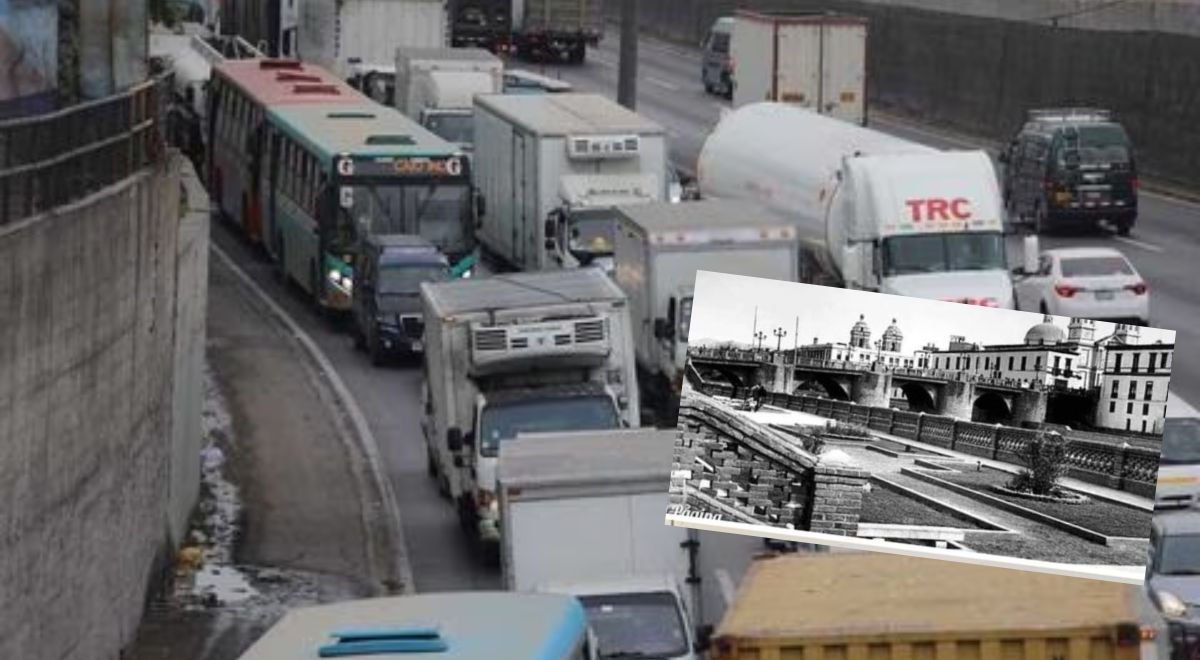 Así lucía la Av. Evitamiento hace más de 50 años, antes del tráfico infernal