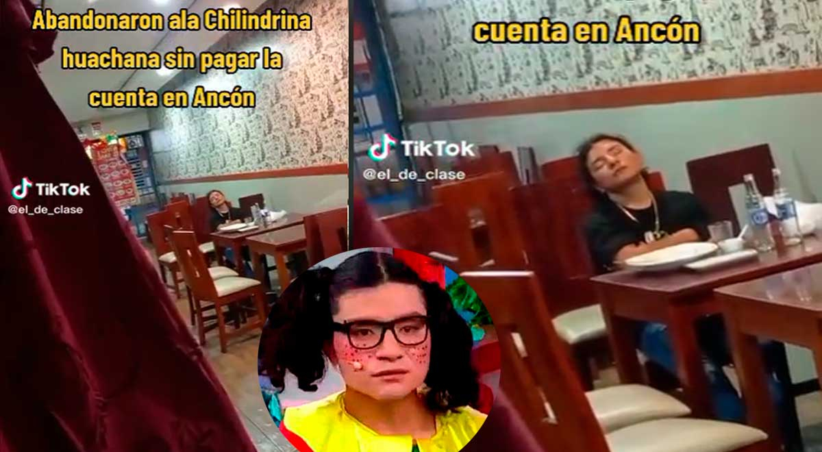 Dejan a la 'Chilindrina Huachana' en restaurante sin pagar la cuenta: 