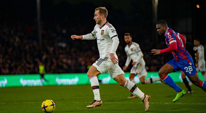 Manchester United igualó ante Crystal Palace y cortó su racha de triunfos por la Premier League