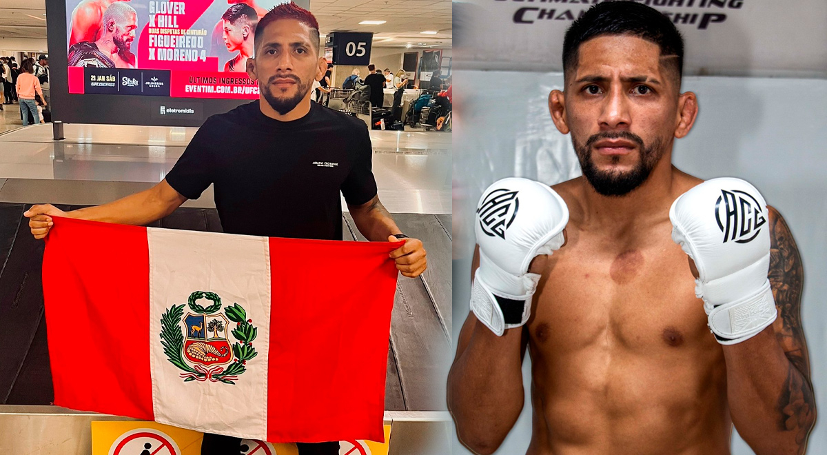 Conoce a Daniel Marcos, el peruano que debutará en UFC enfrentando al brasileño Oliveira