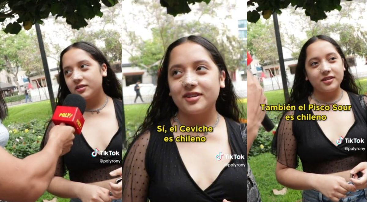 Jóvenes corrigen a entrevistador que sostuvo que el pisco y ceviche son de Chile