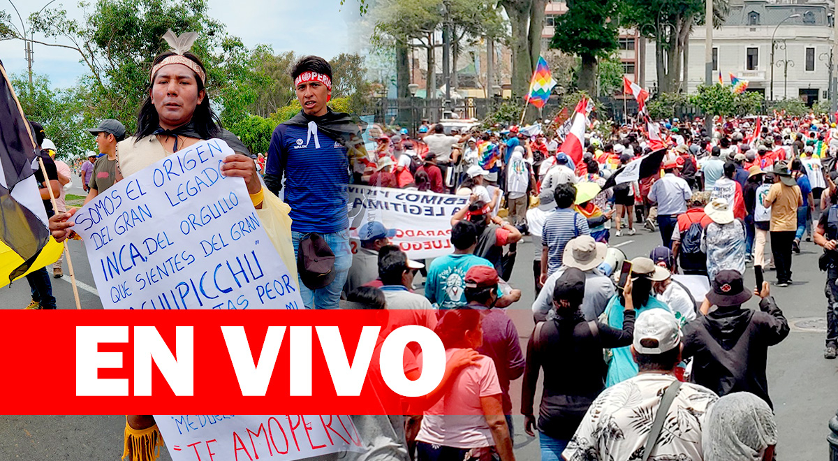 Marcha en Lima VIVO: se reporta incendio de gran magnitud cerca a la Plaza San Martín