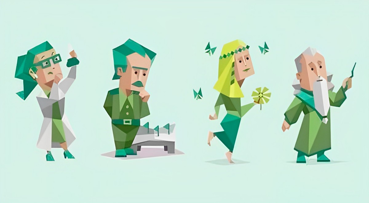 Escoge un personaje del test visual y descubre si eres ambicioso o soñador