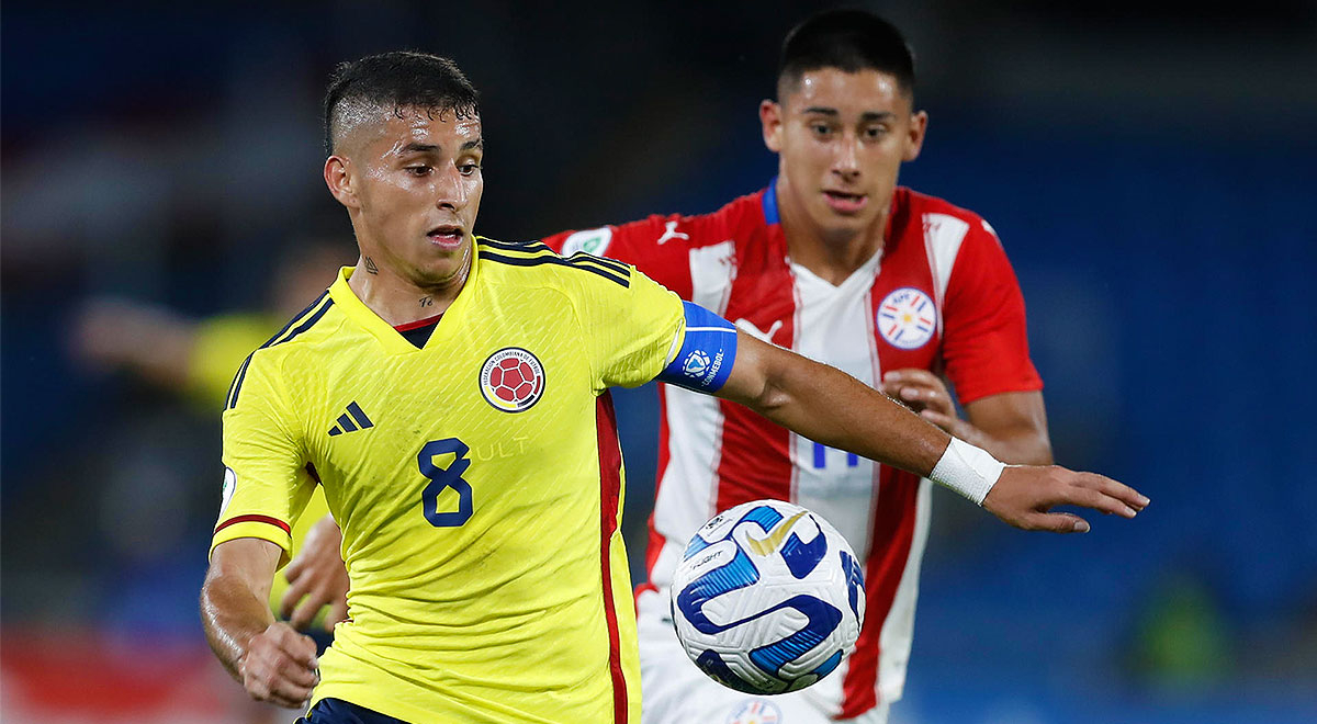 Colombia y Paraguay no pasaron del empate 1-1 en el inicio del Sudamericano Sub 20