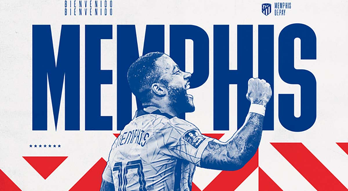 Memphis Depay es nuevo jugador de Atlético de Madrid 