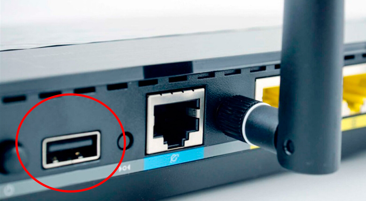 Did you know? This is the real use of the USB port behind the router.