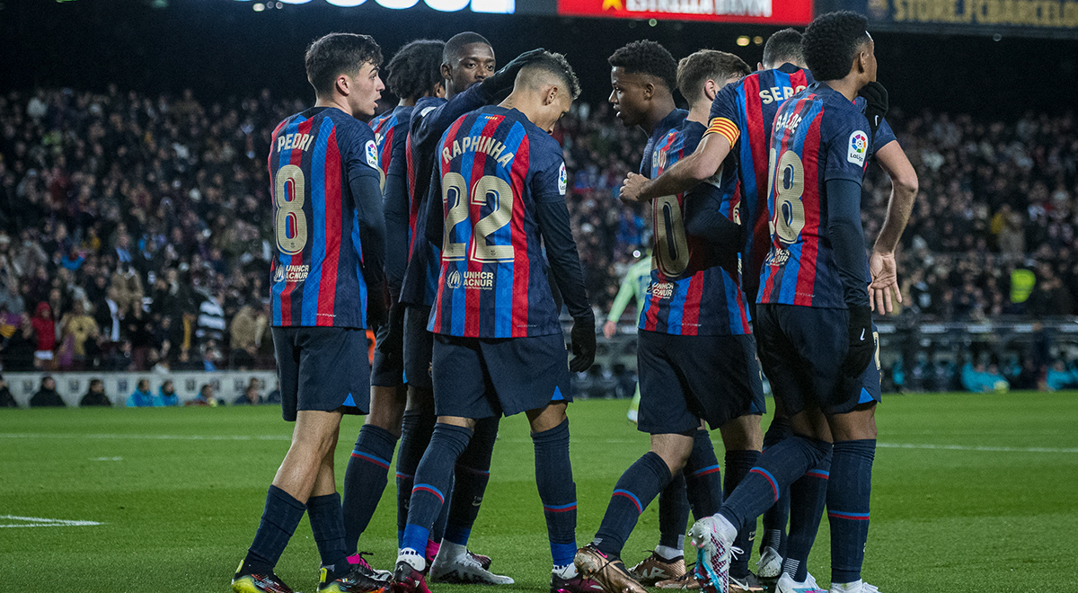 Barcelona venció 1-0 a Getafe y permanece como líder en LaLiga 2022/23