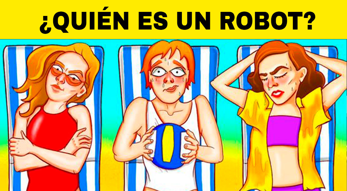 ¿Quién es un ROBOT? Resuelve este difícil acertijo en apenas 8 segundos