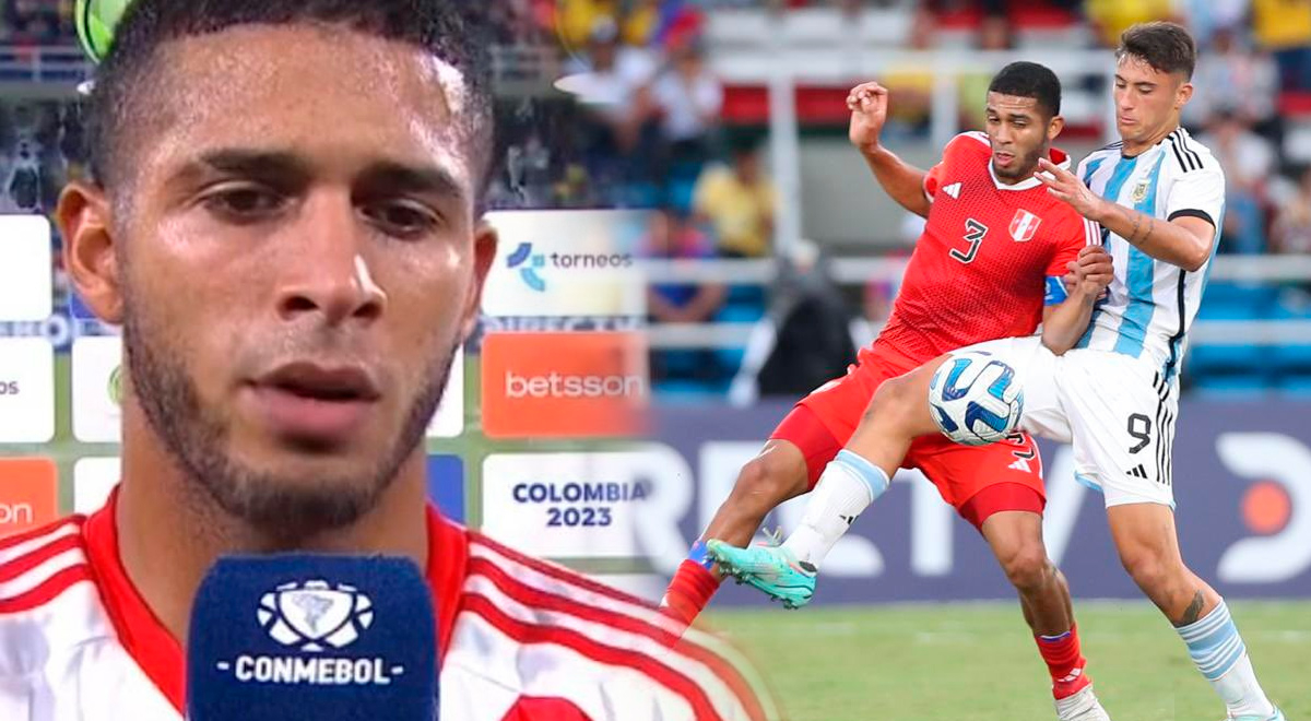 Arón Sánchez saddened by Peru's elimination from the South American U-20 Championship: 