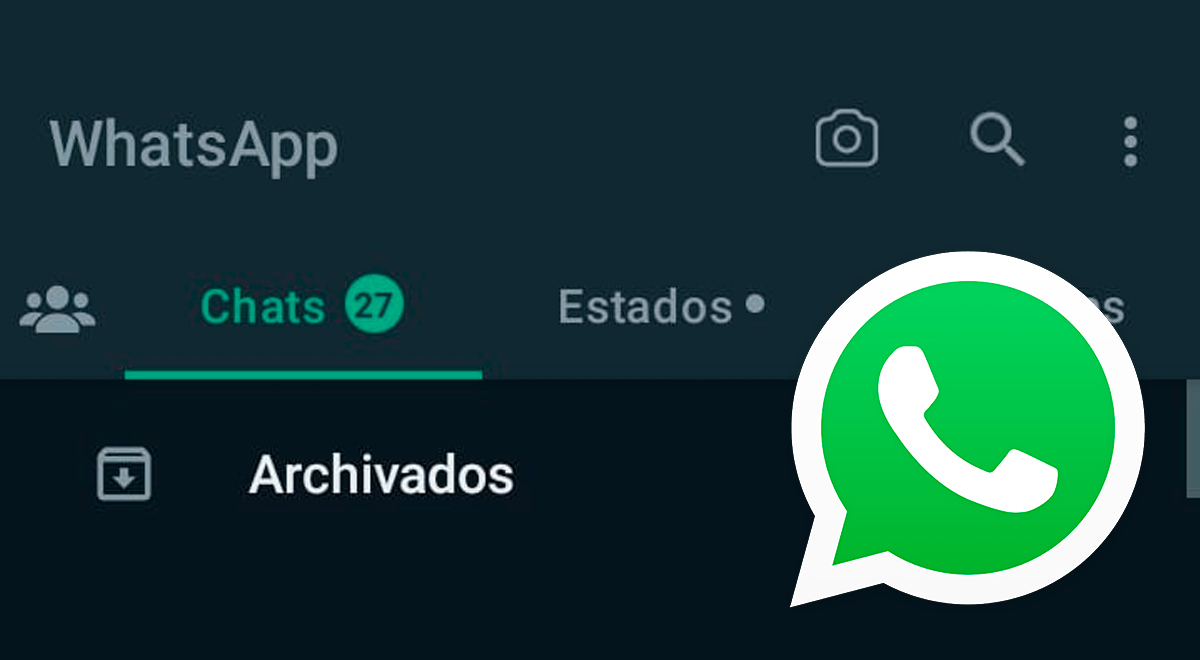 WhatsApp: ¿cómo quitar la opción 'Archivados' que aparece encima de tus chats?