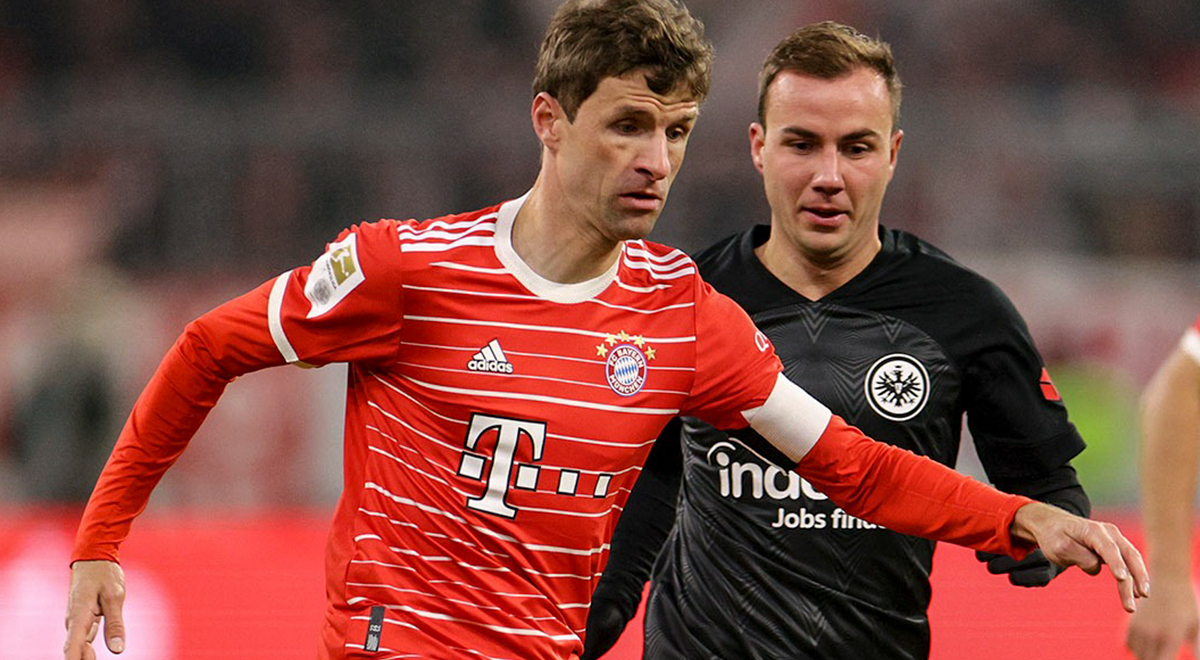 Bayern Múnich empató 1-1 ante Frankfurt y pone en aprietos la Bundesliga