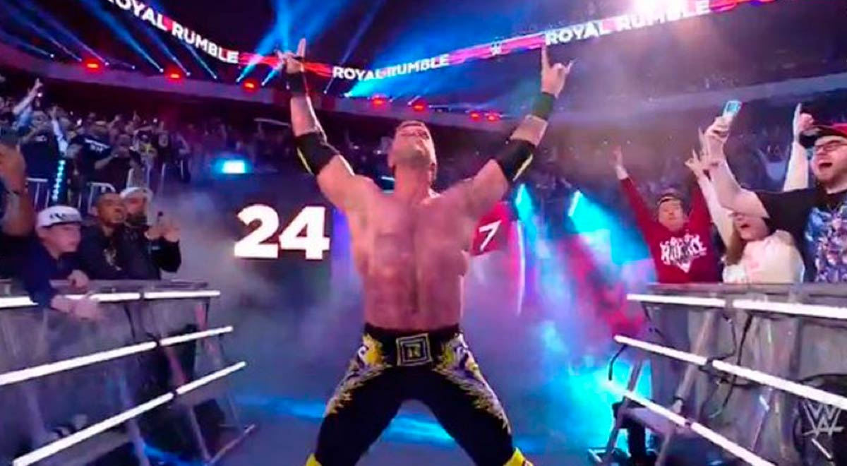 Edge volvió a la WWE en Royal Rumble, pero fue eliminado en menos de un minuto