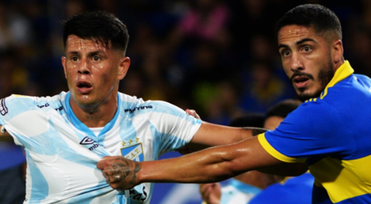 How did Boca Juniors vs Atlético Tucumán end on matchday 1 of the Professional League?