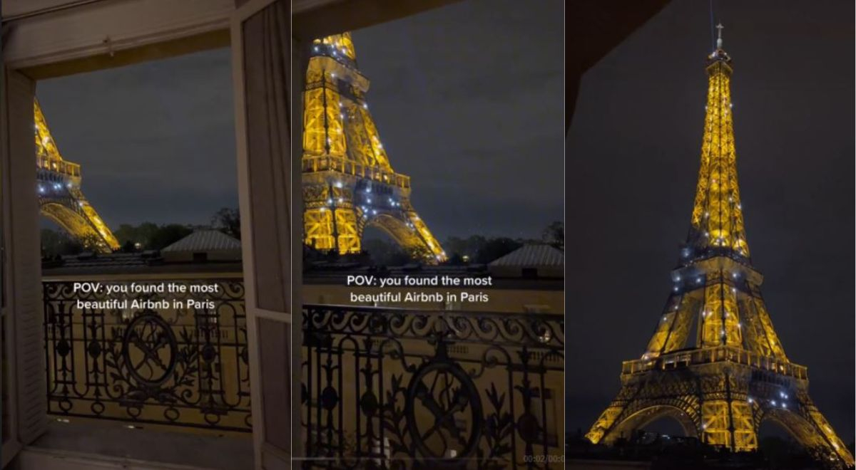 El Airbnb a pocos metros de la Torre Eiffel que tiene al monumento como paisaje 