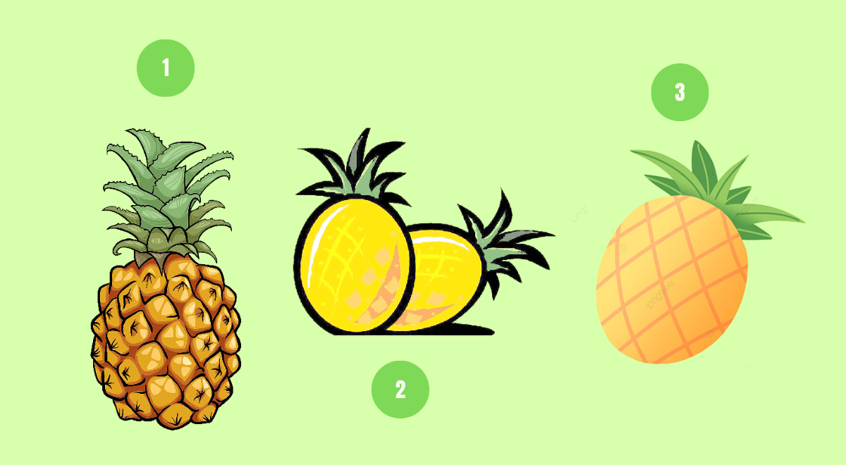 Elige tu piña favorita y descubre si tendrás buena o mala suerte en el amor