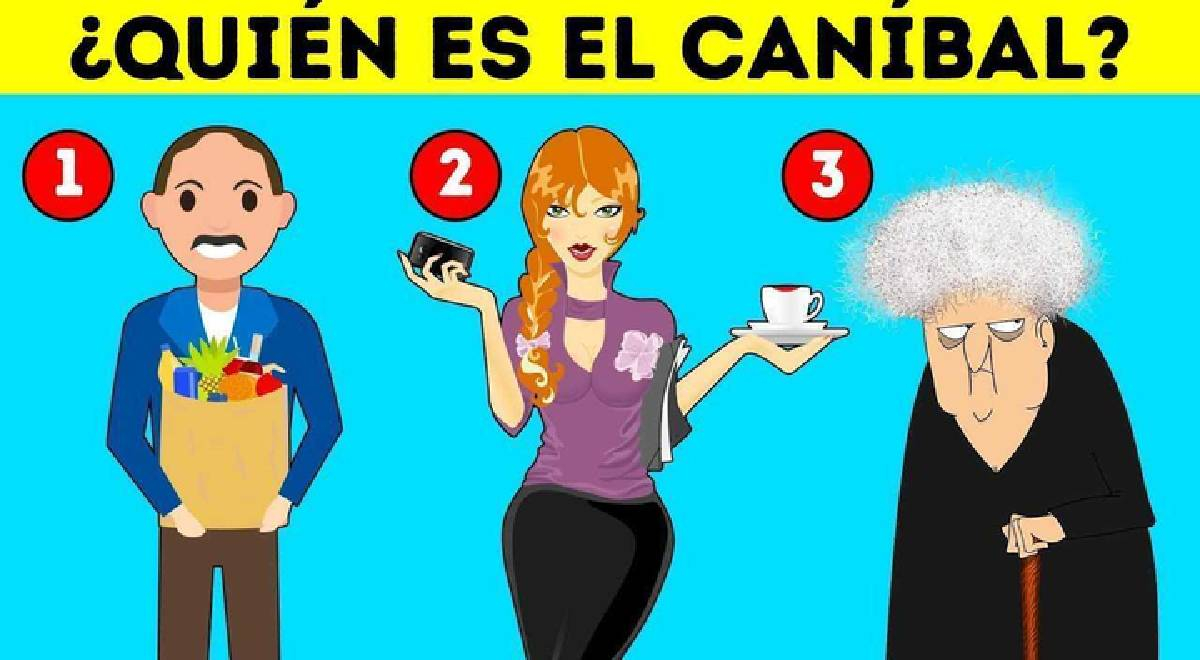 Descubre al caníbal que se camufla en la escena; solo tienes 7 segundos para demostrar tu INTELIGENCIA