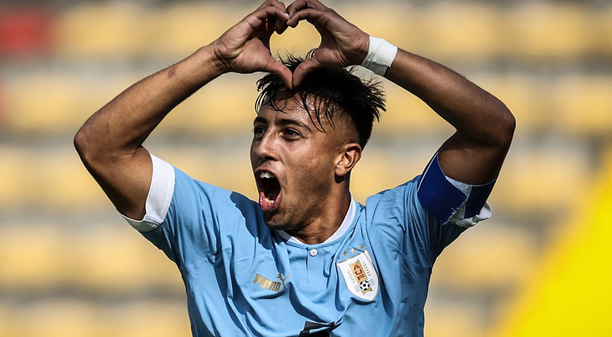 Uruguay venció 2-1 a Ecuador en el Sudamericano Sub-20 y roza la clasificación al Mundial