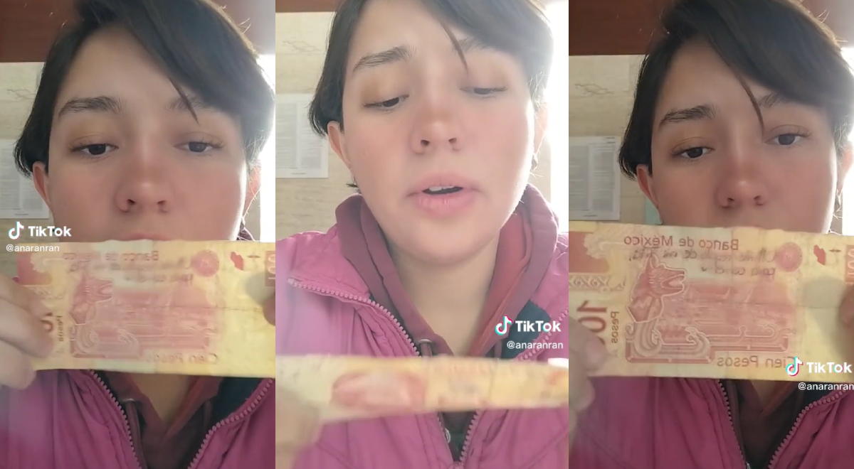 Joven se encuentra billete de 100 pesos, pero busca al dueño tras leer conmovedor mensaje