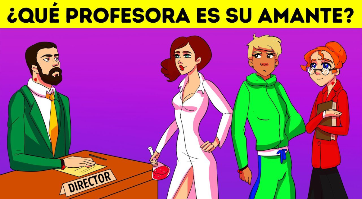 Examina cada detalle y responde en 7 segundos: ¿quién es su amante? Solo el 1% acertó