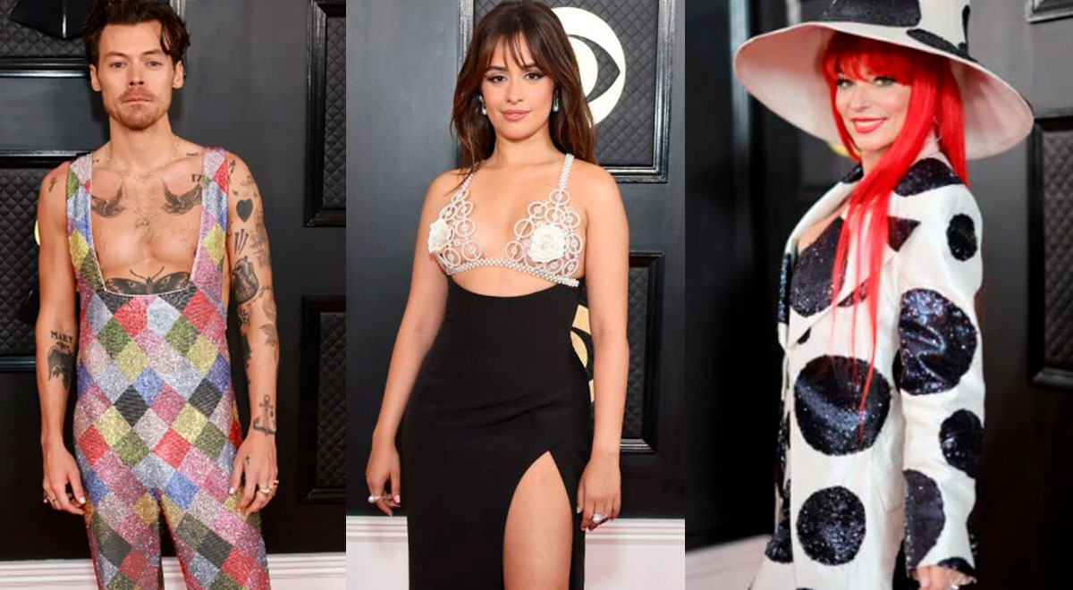 Asi fueron los 'outfits' más excétrincos de los Premios Grammy 2023