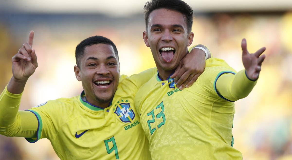 Brasil doblegó a Paraguay y selló su pase al Mundial Indonesia Sub 20
