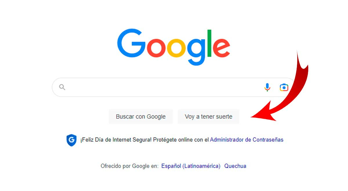 ¿Para qué sirve el botón 'Voy a tener suerte' de Google?