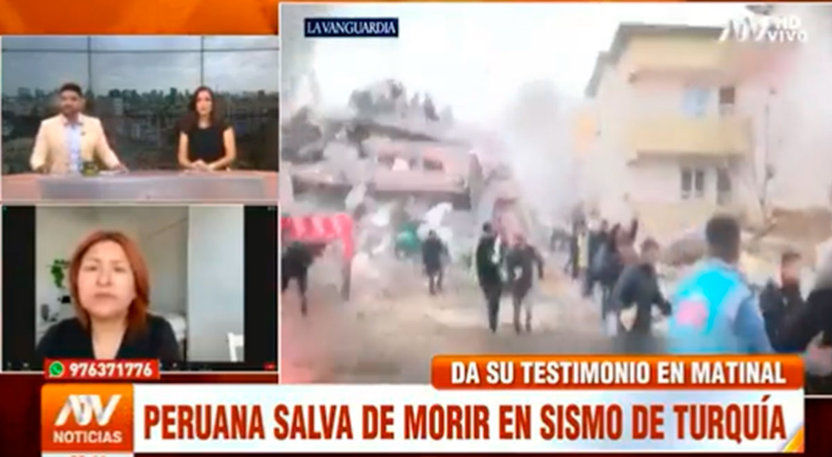 ATV comete error durante entrevista a peruana que vive en Turquía: 