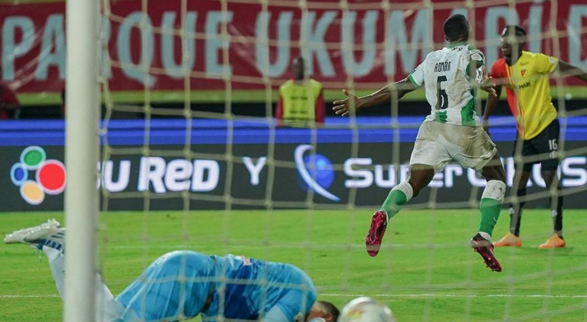 Atlético Nacional vence 1-0 a Deportivo Pereira en la ida de la Supercopa de Colombia