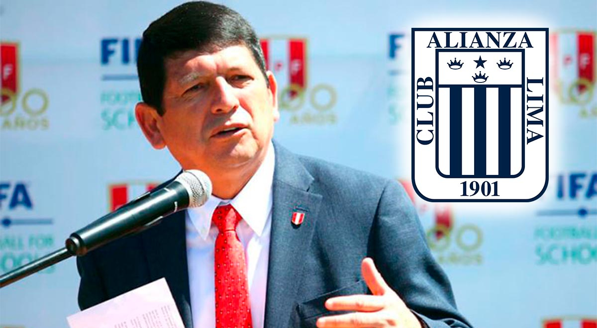 Alianza Lima requested the resignation of Agustín Lozano as president of the FPF.