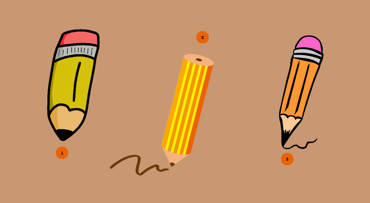 ¿Cuál es tu lápiz favorito? Tu respuesta al test revelará si sabes controlar tus nervios