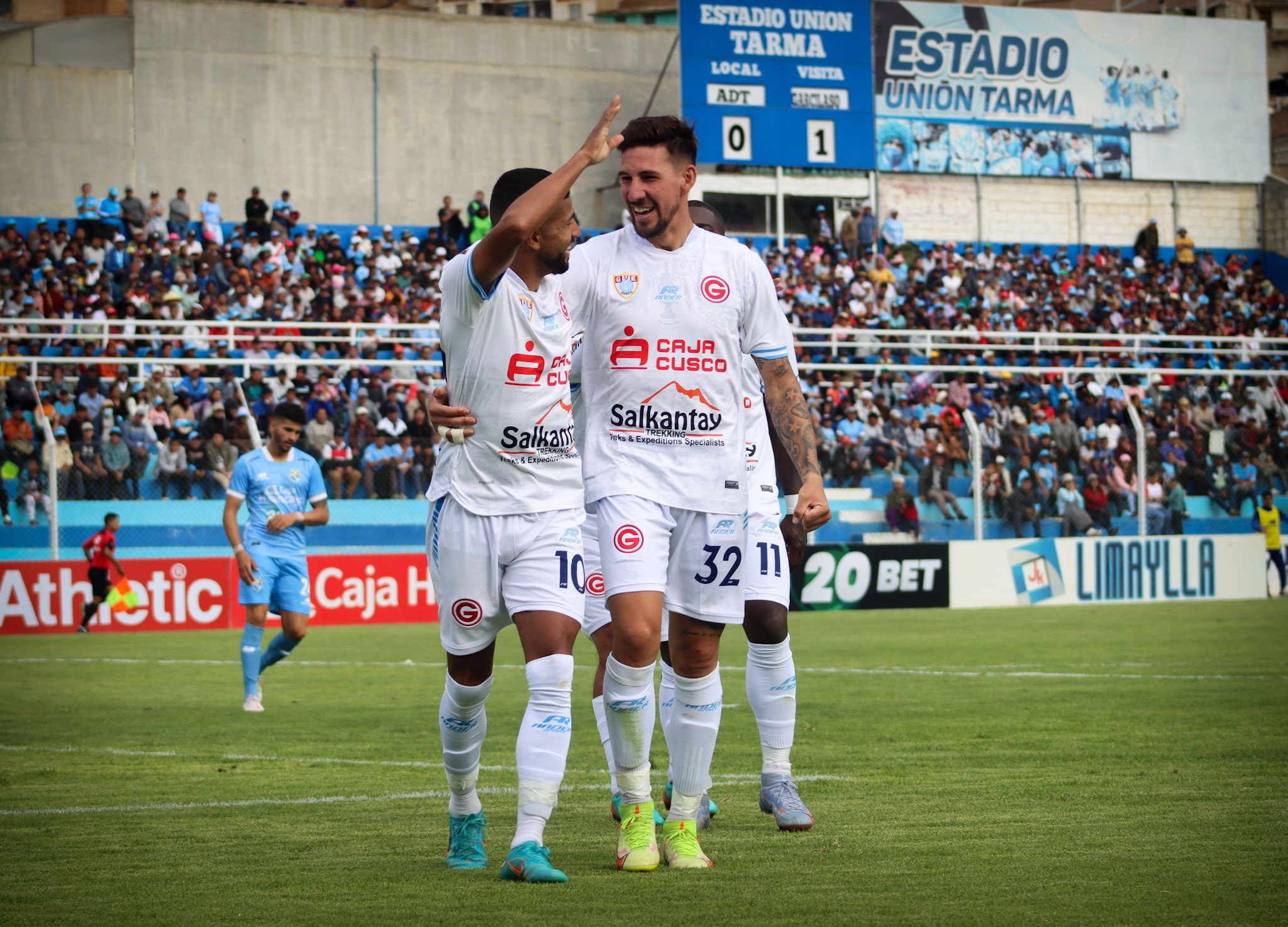 Deportivo Garcilaso derrotó 2-1 a ADT de visita por la fecha 4 de la Liga 1