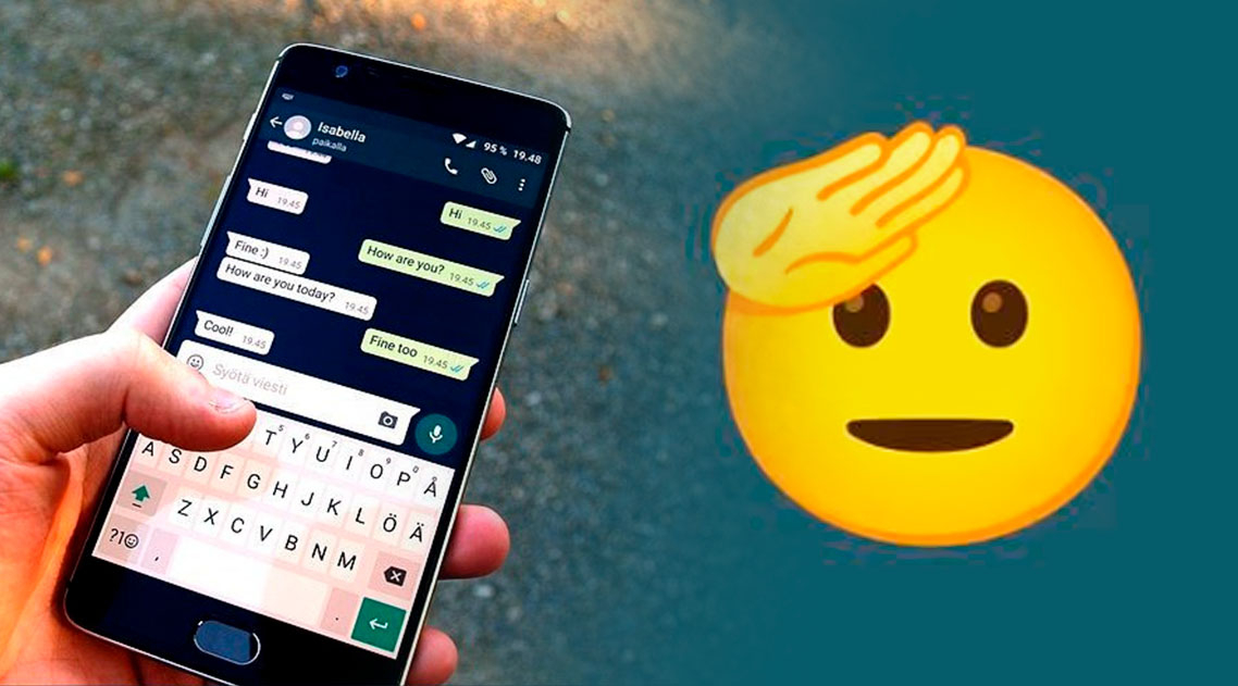 WhatsApp 2023: ¿Qué significa el emoji de la carita con saludo militar?