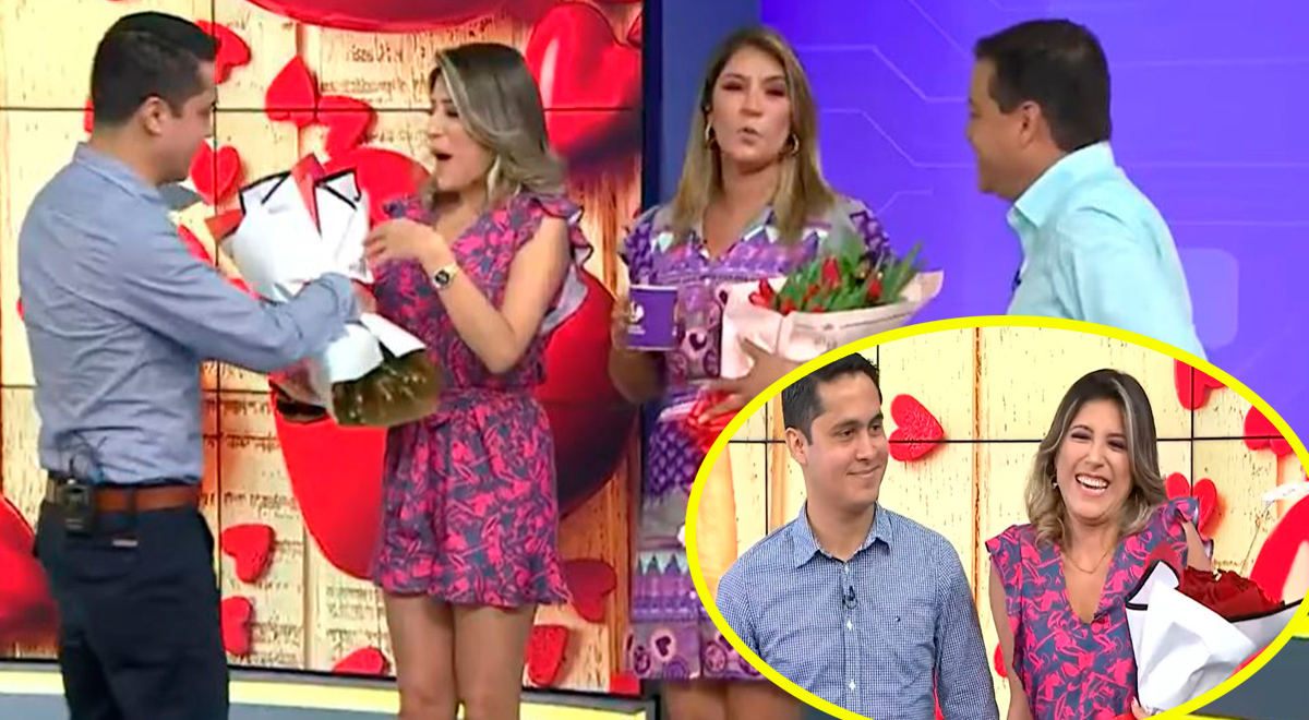 Parejas de Fátima Aguilar y Alicia Retto aparecen en vivo para sorprenderlas por San Valentín