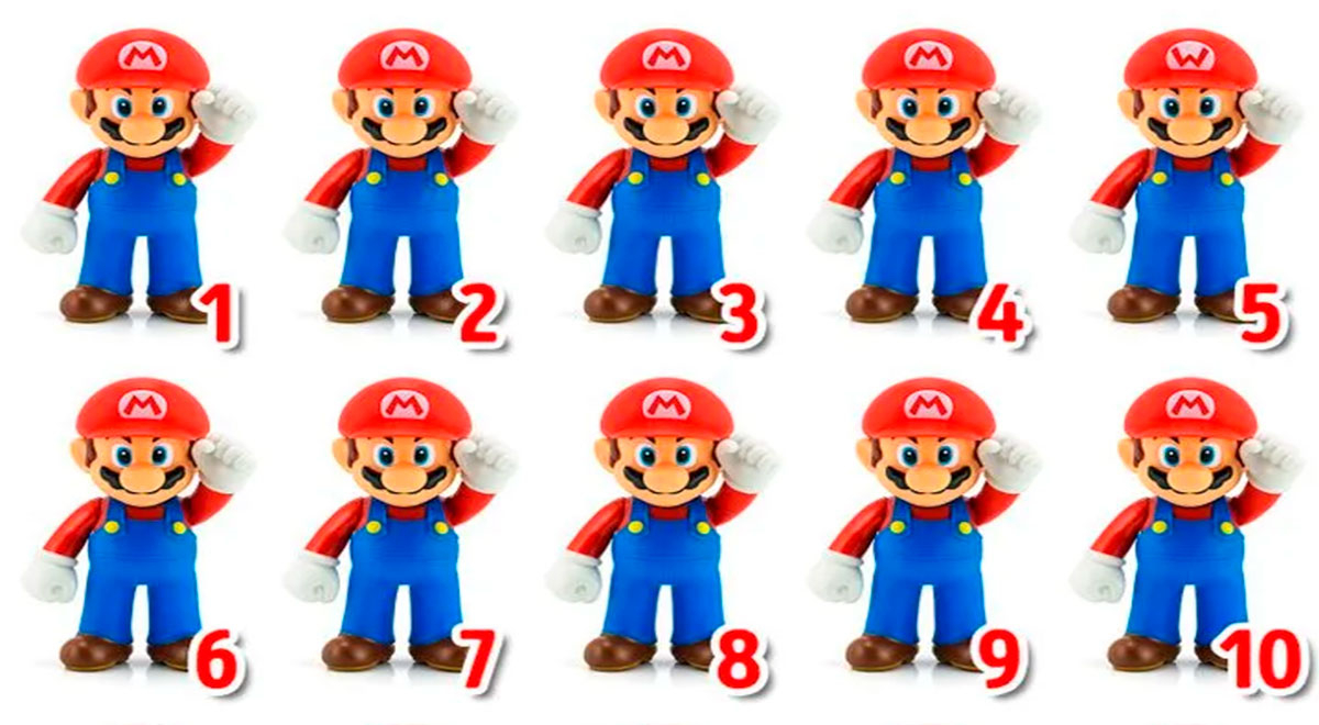 ¿Cuál Mario Bros es diferente al resto? Analiza este RETO EXTREMO en 5 segundos