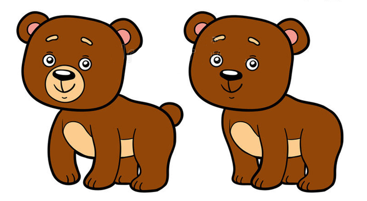 ¿Podrás descubrir las 3 diferencias del oso? Supera el reto 7 segundos