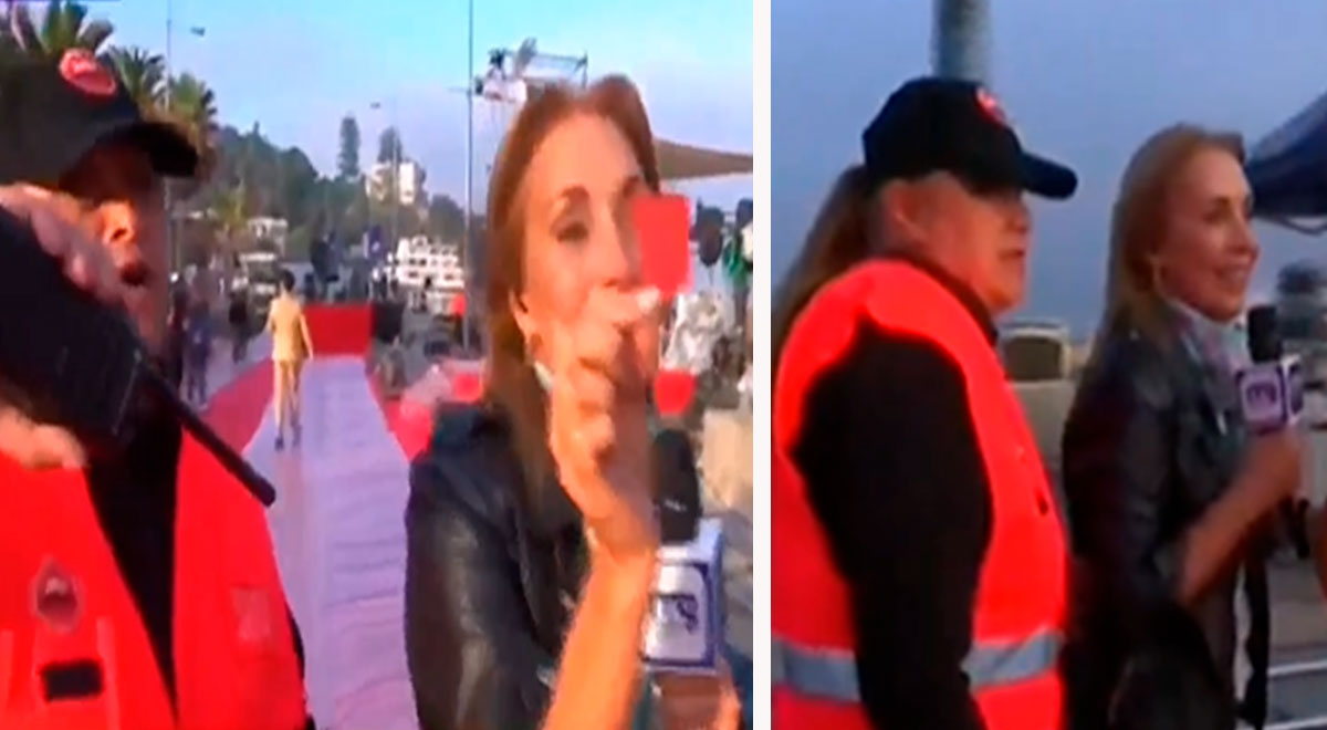 Periodista chilena es expulsada de la alfombra roja de Viña del Mar: 