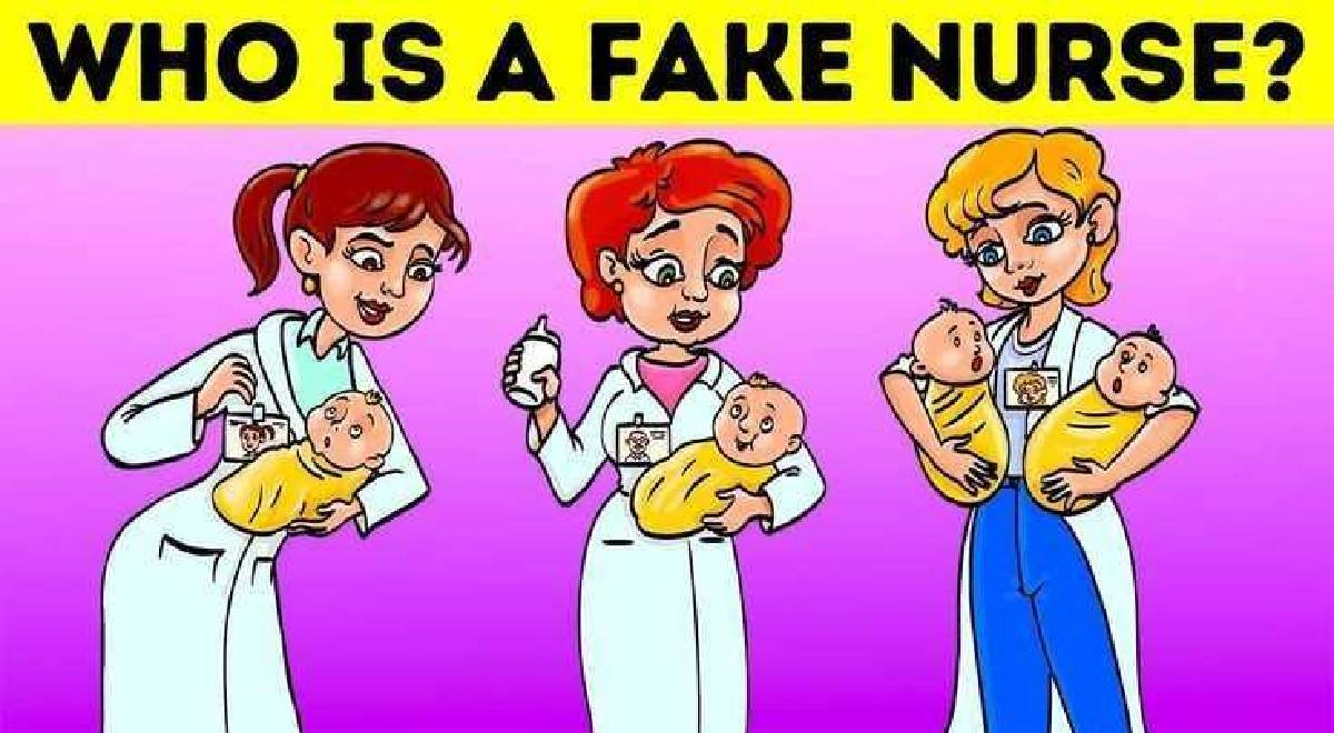 ¿Cuál de ellas es una falsa enfermera? Descubre la verdad en solo 7 segundos
