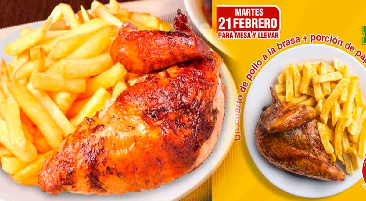 Pollería venderá 1/4 de pollo a la brasa a 9.90 y peruanos 'enloquecen' con la 'promo'