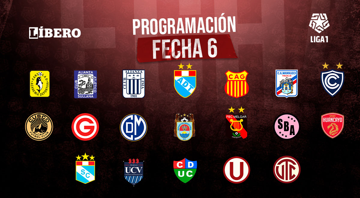 Liga 1 2023: programación, hora y canales para ver la fecha 6 del Torneo Apertura
