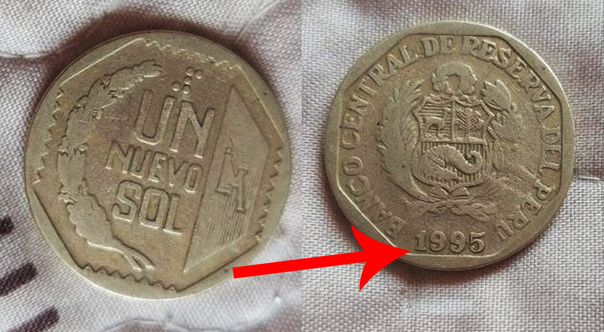 ¿Por qué la moneda de 1995 de 1 sol se estaría cotizando en más de 700 soles?