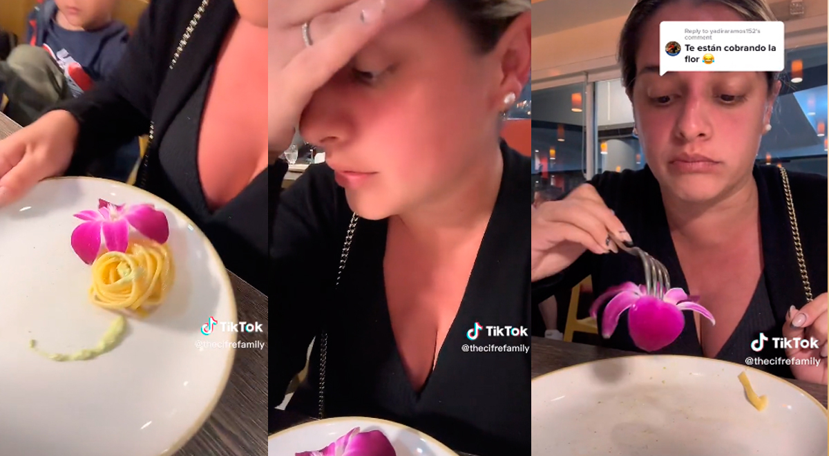 Va a restaurante gourmet y queda en shock al ver su plato: 