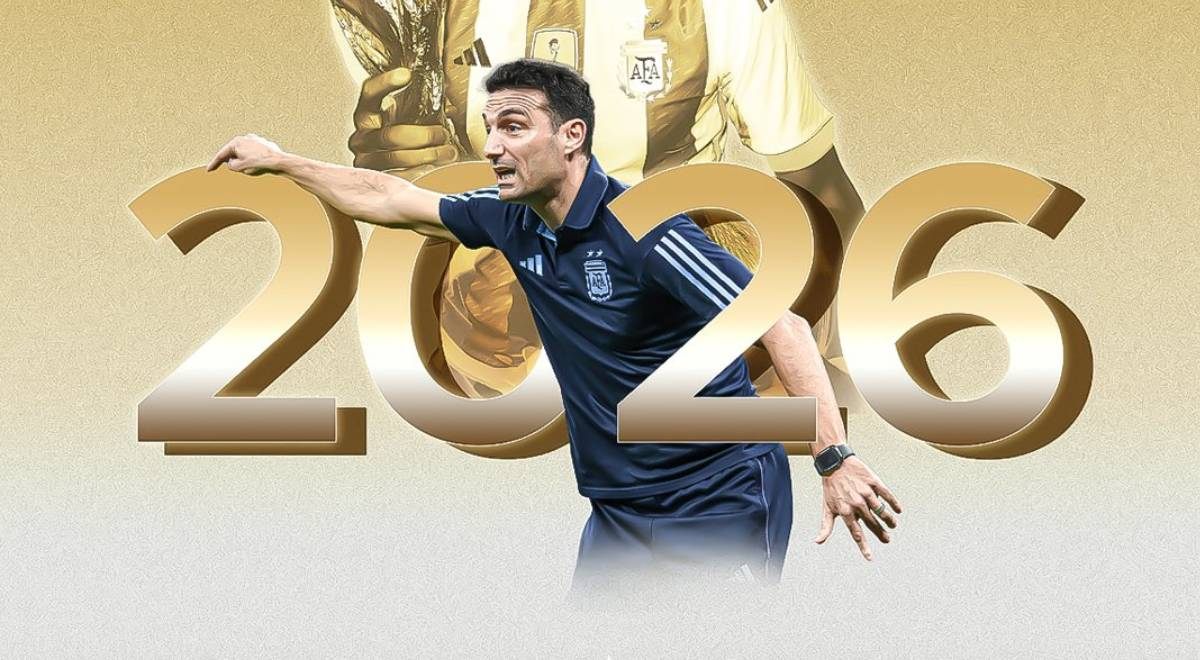 Argentina confirmed the continuity of Lionel Scaloni until the 2026 World Cup.
