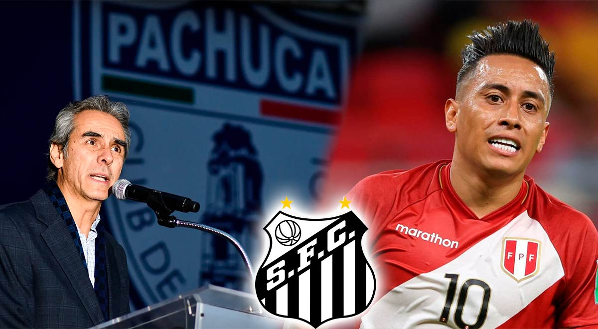Pachuca se lavó las manos sobre el problema entre Cueva y Santos: 
