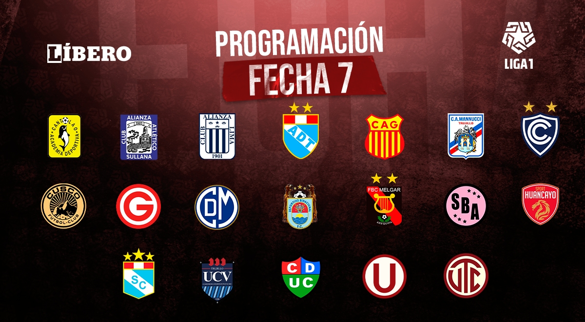 Liga 1 2023: programación, hora y canales para ver la fecha 7 del Torneo Apertura