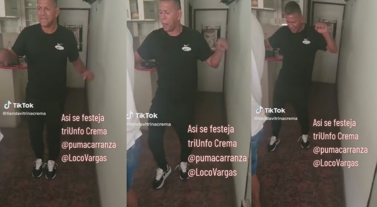 'Puma' Carranza hace el baile de la malagua por victoria de la 'U': 