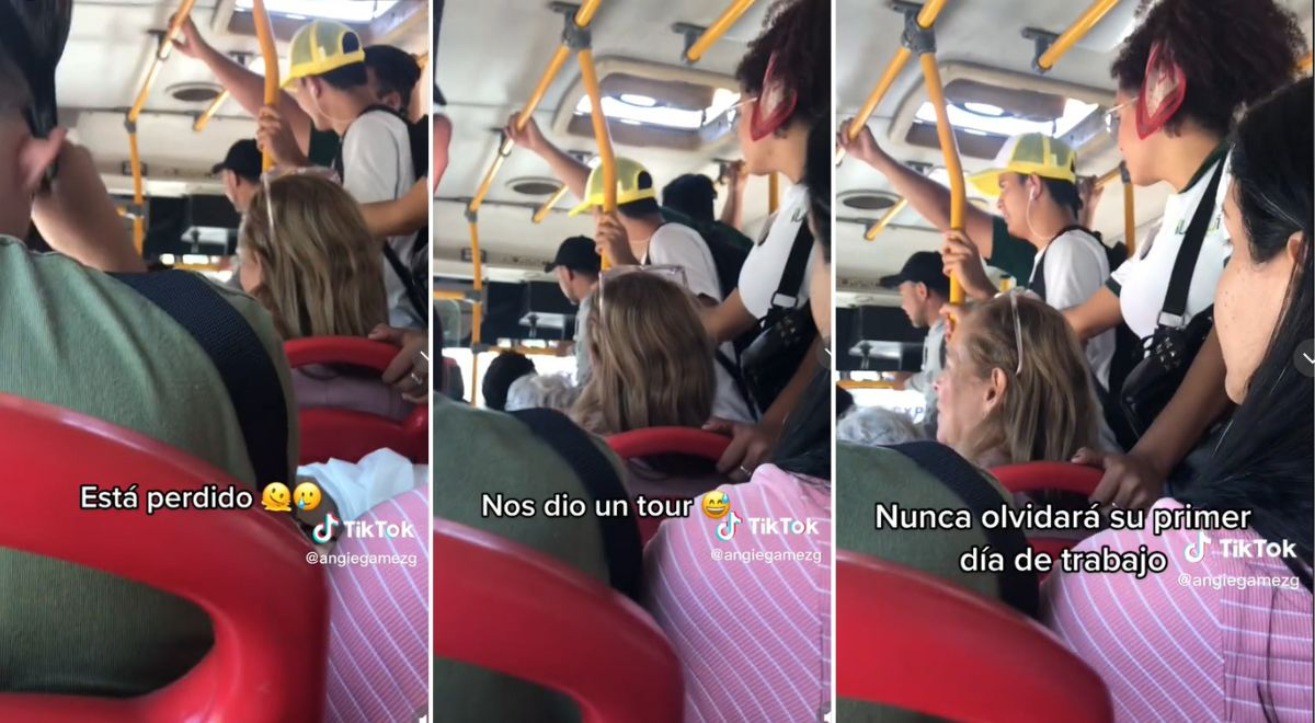 Chofer fue viral en TikTok al perderse con pasajeros a bordo: 